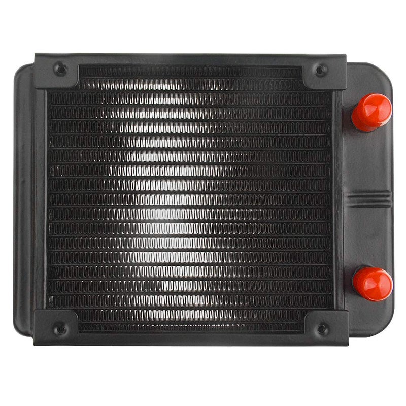 BXQINLENX 18 Pipe Aluminum Heat Exchanger Radiator for PC CPU CO2 Laser Water Cool System Computer 120mm(A) - Image 4
